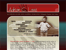 Tablet Screenshot of adrian-c-louis.com